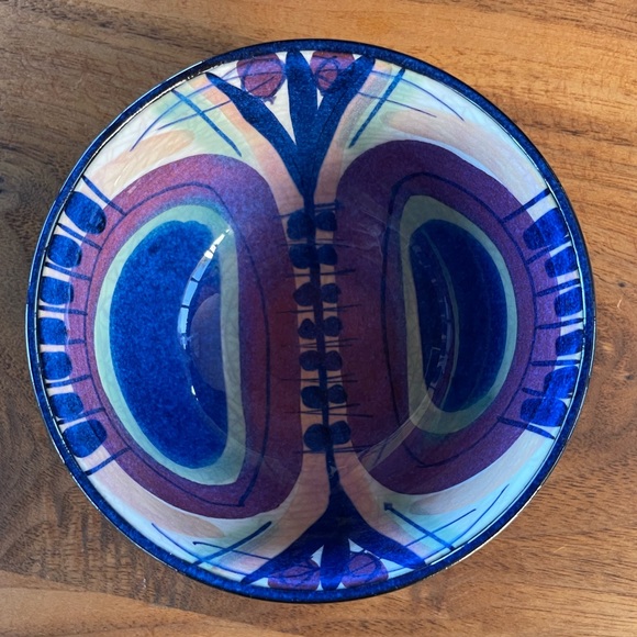 Vintage Royal Copenhagen TENERA Faience Rice Bowl By Inge-Lise Koefoed 137/2196 - Picture 10 of 14